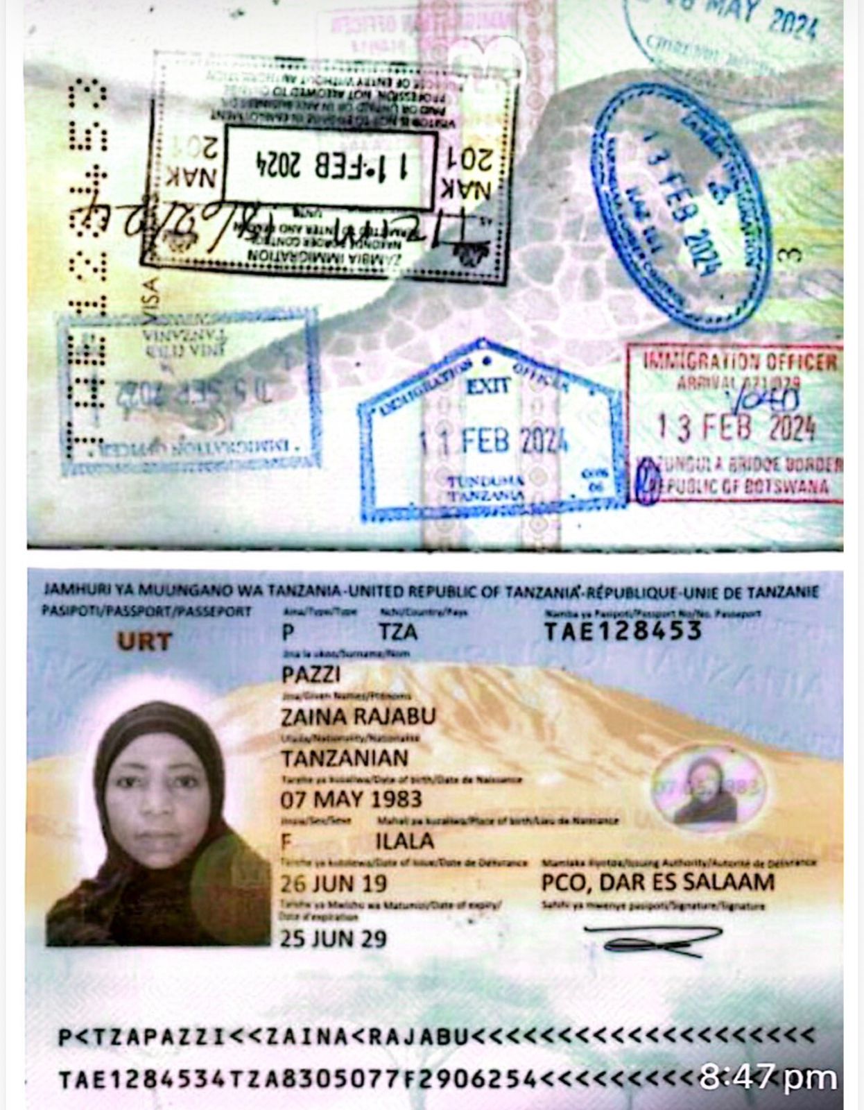 ZAINA RAJABU PAZZI