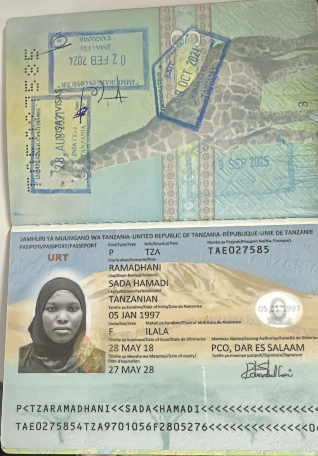 SADA HAMADI RAMADHANI